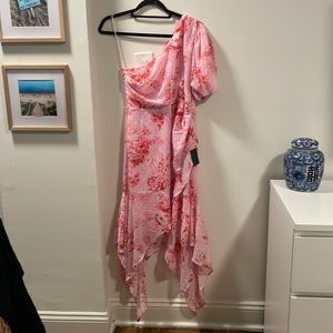 Lulus one-shoulder dress